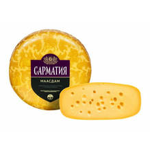МААСДАМ САРМАТИЯ  сыр 45% Круг (1*5,5кг) Беловежские сыры
