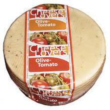 Cheese Lovers сыр с оливками и томатами 50% круг (2*3кг) Бобровский МСЗ, Россия 
