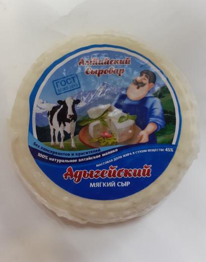 Адыгейский сыр 45% (6*2,3кг) Столица молока