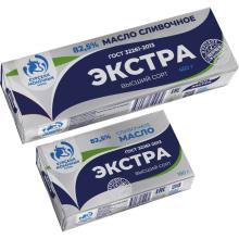 Масло ГОСТ Сливочное "ЭКСТРА" 450 гр.82,5% (10) КМЗ