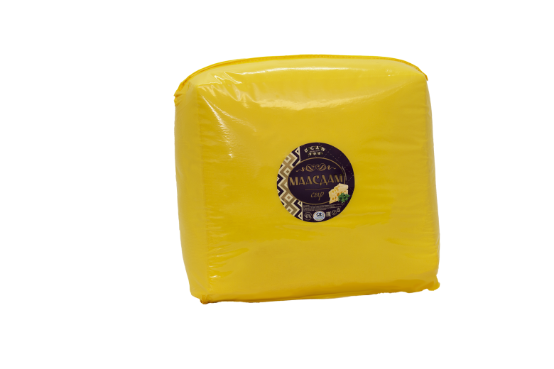 Маасдам сыр 45% Квадрат (2*8кг) Поставы (Белоруссия)