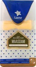 Маасдам "LAIME"  45% фасованный сыр 160гр (6шт)