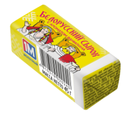 Глазированный сырок БЕЛОРУССКИЙ с Ванилью 45гр фольга 23% (40) 1М Минская марка