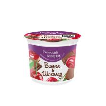 Десерт творожный Вишня и шоколад 150 г.4% (1*10) Венский завтрак. ММЗ
