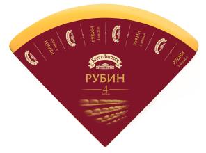Рубин сыр 50% сегмент (4*1,5кг) Брест Литовск
