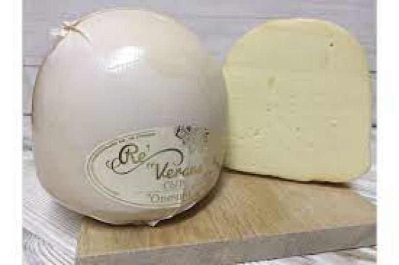 НОВИНКА! Козий сыр "Re Verans" со вкусом козьего молока 45% шар (6*1,150кг)  Россия