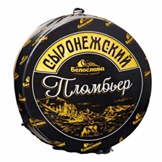 Сыронежский Пломбьер круг 50% с аром. пломбира (2*4кг) Белослава