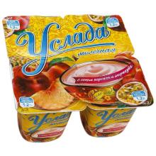 Услада молочная 1,2% 95гр. Персик (24)