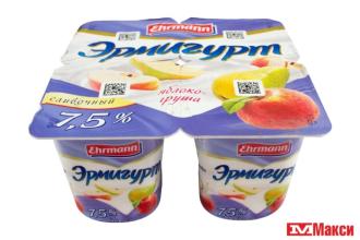 Эрмигурт Экстра 7,5% 100гр. Ябл-Груша (24)