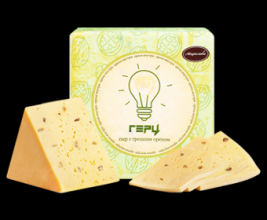 Мирослава ГЕРЦ с грецким орехом 50% кубик (6*2кг)