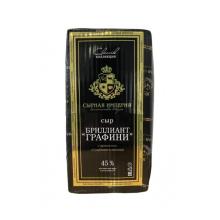 Сырная Империя Бриллиант Графини сыр с аром. сгущ.молока  брус (2*4,5кг) Белоруссия