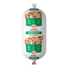 Моцарелла сыр для пиццы 45% батон (12*1кг) Юговский 