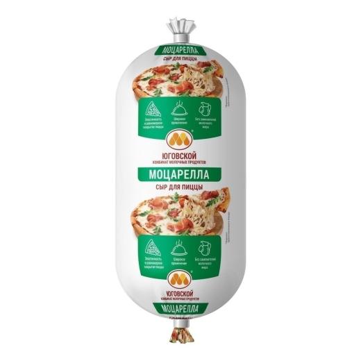 Моцарелла сыр для пиццы 45% батон (12*1кг) Юговский 