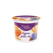 Десерт твороженый Курага-злаки-лён 150 г.  5% (1*10) Венский завтрак. ММЗ