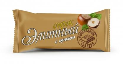 Глазированный сырок Элитный ОРЕХ 38гр 20% 3348 (40) Молочная страна