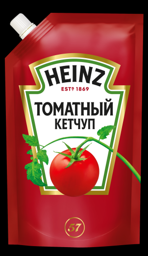 Кетчуп Heinz ТОМАТНЫЙ 320гр д/пак (16)