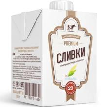 Сливки 20% 0,5 (12) ТМ "Милкавита"