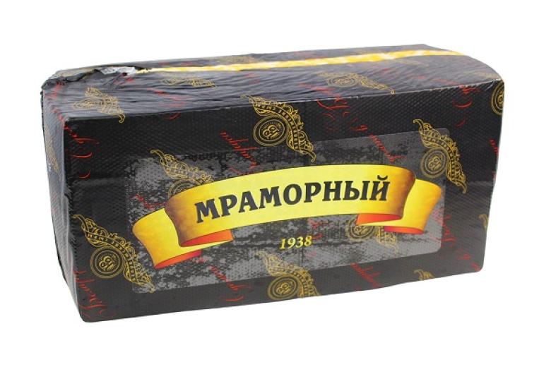 Беловежский МРАМОРНЫЙ сыр 45% БРУС (4*3,5 кг) Белоруссия