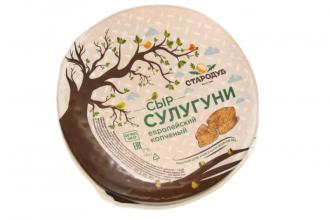 Сулугуни копченый сыр 45% круг (18*0,8кг) Стародуб (Россия)