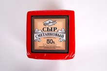 Сметанковый сыр ГОСТ 50% КУБ (6*2,5кг) Усть-Калманка