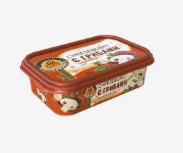 Плавленый сыр ГРИБЫ 50% 180гр ванна (1шт*12) КМЗ 