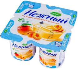 Кампина Нежный 1,2% 100гр.абрикос-манго (24)
