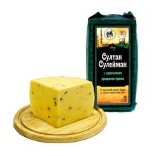 СУЛТАН СУЛЕЙМАН сыр  с аром. Грец.ореха 45% БРУС (4*4,5кг) 