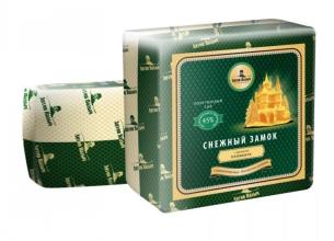 Антон Палыч сыр Снежный замок с аром. пломбира 45% КУБИК (8*2,5кг) Белоруссия