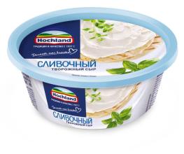 Хохланд 140г (6шт) ванна творож. сливочный
