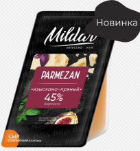 Милдар Пармезан сыр 45% сегмент (6*220гр)