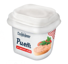 Доброфиш "РИЕТ" рубленое из горбуши плас. 150 г (6) Европром 