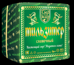 Тильзитер Сливочный 50%  (8*2кг) Сыр на весь Мир (Белоруссия)