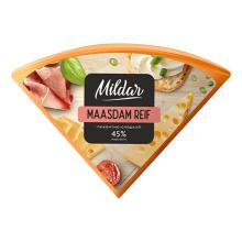 Маасдам РЕЙФ 45% Сегмент (1*4 шт)  Милдар (Белоруссия)