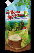 Майонез Родная Деревенька 50% 700гр д/пак (16)