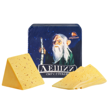 Мирослава Леший с грибами 50%  полутвердый кубик (6*2кг) 