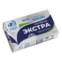 Масло ГОСТ Сливочное "ЭКСТРА" 180 гр 82,5% (20) КМЗ
