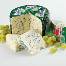 ДОР БЛЮ (зелёный) сыр с плесенью 55% Круг (2*2,5кг) 