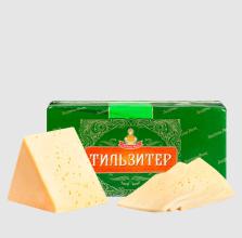 Тильзитер сыр 45% Брус (3*4кг) ТМ Ладушка Милк