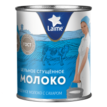 Сгущенное молоко 8,5% ж/б 360гр (20) ТМ Laime