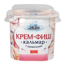 Крем-Фиш Паста рыбная 150гр стакан (6) Кальмар-Креветка 