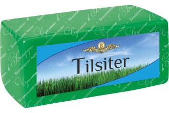 Беловежский Тильзитер сыр 45% БРУС.  (4*4кг) Белоруссия
