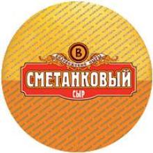 Беловежский Сметанковый сыр ГОСТ 45% круг (2*6,5кг) Белоруссия